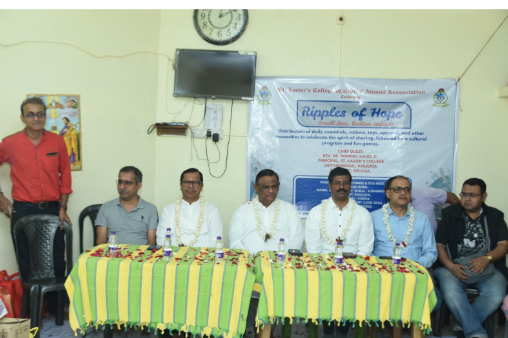 Ripples of Hope: distribution of essentials to the children